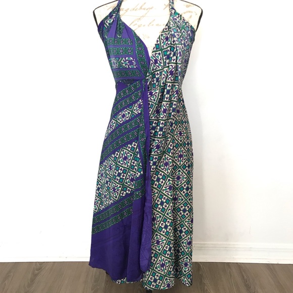 kariza wrap dress